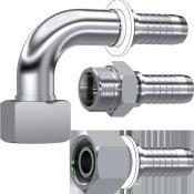 Stainless Metric - S & L Series to Hose Ends | TTA Hyd