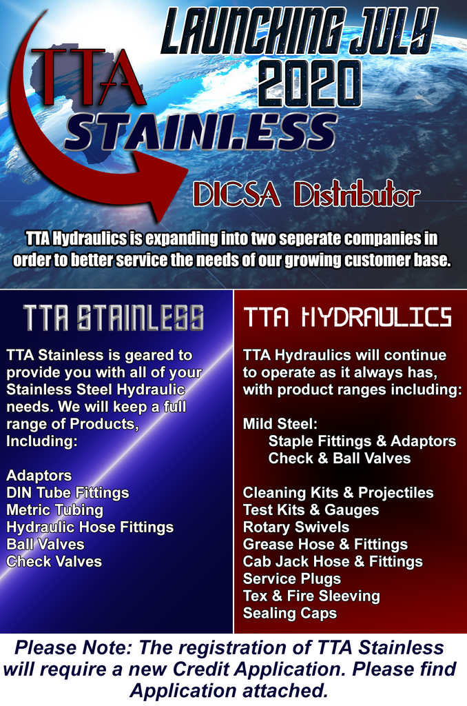 TTA Stainless Launch