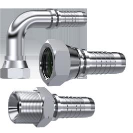 BSP - Parallel, Taper and Flat Face Threaded Hose Ends