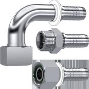 Metric DKOL and DKOS Hose Ends