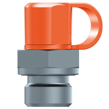 DICSA CHECK COUPLING  MALE O.RING PLASTIC CAP   1/2" BSP | AFAAA