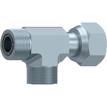 DICSA TEE M-M-SWIVEL FEM   ORFS 9/16"-18H | CACDC