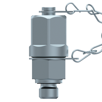 DICSA CHECK COUPLING MALE O.RING METALLIC CAP   M10X1 | AFAAJ