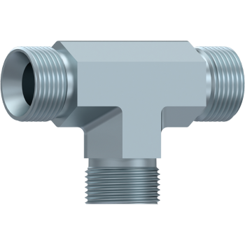 DICSA TEE MALE FORGE   1/4" BSP  1/4" BSP  1/4" BSP | CAAIA