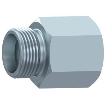 DICSA FEMALE STUD COUPLING ONLY BODY  Ø 6  L  10X1 | BEBKB