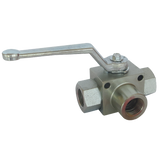 DICSA 3 WAYS BALL VALE FEMALE TYPE L   1/4" BSP DN 6 | CCDBB