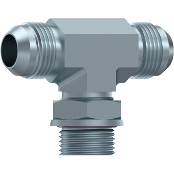 DICSA TEE M JIC - ADJ. BANJO M BSP - M JIC   7/16" 20H UNF  1/4" BSP | BEEHA