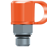DICSA CHECK COUPLING SAE/UNF MALE PLASTIC CAP   1/2" 20H UNF | AFAAH