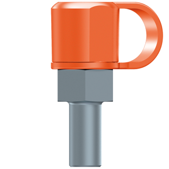 DICSA CHECK COUPLING MALE TUBULAR PLASTIC CAP  Ø 10 | AFAAG
