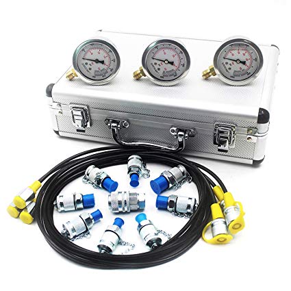 Hydraulic Pressure Test Kit with Guages