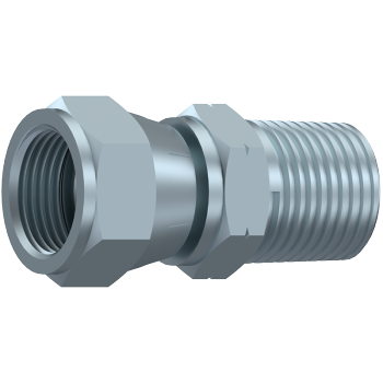 DICSA ADAPTOR SWIVEL FEMALE JIC- NPT MALE(60ª)   1" 1/16 12 H UNF  M 3/ | BEEDF