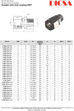 Tube Male Stud Coupling to BSPT, L-Series, GE/LRK | TTA Hyd