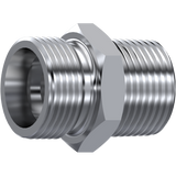 Tube Male Stud Coupling to BSPT, L-Series, GE/LRK | TTA Hyd