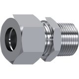 Tube Male Stud Coupling to BSPT, L-Series, GE/LRK | TTA Hyd