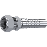 JIC Female Straight Double Hex Hose End | TTA Hydraulics