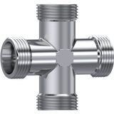 Tube Connector Equal Cross, L Series Light, K-L-X