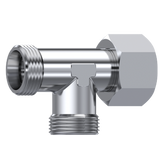 Tube Stud Barrel T-Piece Adjustable, S Series Heavy, EVL
