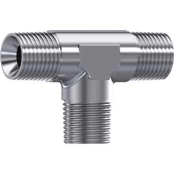 NPT Male T-Piece, T/MN | TTA Hyd