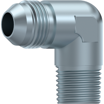DICSA 90º ELBOW ADAPTOR M-M   7/16" 20H UNF  1/8" NPT | BEEED