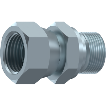 DICSA ADAPTOR BSP M - BSP SWIVEL FEM 60º   3/8" BSP  3/8" BSP | CAABD