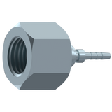 DICSA STRAIGHT SWIVEL FEM MICRO-HOSE   1/8" BSP DN 2 | AFBBC
