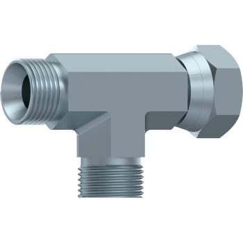DICSA TEE M-M-SWIV. FEM. FORGE   1/8" BSP  1/8" BSP  1/8" BSP | CAAIB