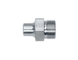 Weld Nipple Connector to Metric Taper, L Series Light, ASV-LK-STR