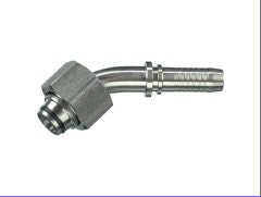 Metric Female Tapered Hose End 45 Elbow S, Heavy Series | TTA Hyd