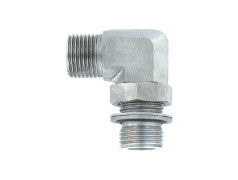 BSP Male Adjustable Elbow Adaptor, E-MB-ADJ-90