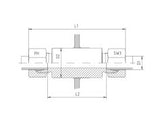 Bulkhead Connectors, L Series Light, ESV-L-BH