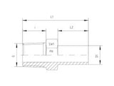 EVGE-SN-STR-OV-EVGE Stud Stanpipe NPT - S Series Heavy - ov