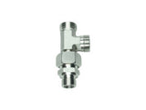 EVL-SR-TEE-EVL Swivel Barrel Tee BSP Paralell - S Series Heavy