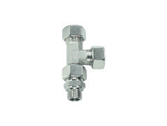 EVL-SR-TEE-EVL Swivel Barrel Tee BSP Paralell - S Series Heavy