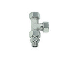EVL-SM-TEE-EVL Swivel Barrel Tee Metric - S Series Heavy