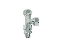 EVL-LM-TEE-EVL Swivel Barrel Tee Metric - L Series Light