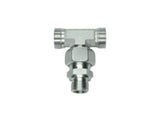 EVT-LM-TEE-EVT Swivel Tee Metric Parallel - L Series Light