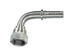 JIC Female Elbow Stainless Steel Hose End | TTA Hydraulics