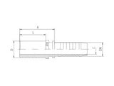 Pipe Connectors - Inch Standpipe to Hose End | TTA Hyd