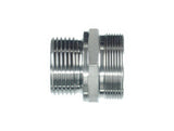 Male BSP to Male Metric Stainless Steel Hydraulic Adaptor