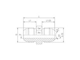JIC Male Adaptor, MJ-SRT