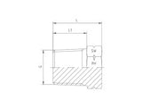 NTP Male Plug Adaptor, PN-NPT