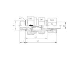 Non Return Valve Metric Taper, L Series Light, wd, RZ-LM-WD