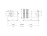 Quick Release Coupling ISO B, NPT, mu Series Female, QC-SV-MU-NPT
