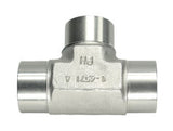 NPT Fixed Female Tee Piece Adaptor, FN-FN-FN-FIX