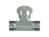 BSP Swivel Tee Piece Female on Branch Adaptor MB-FB-MB