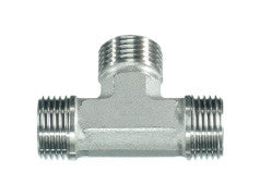 BSP Male Tee Piece Adaptor, MB-MB-MB