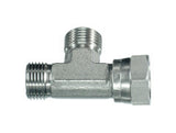 BSP Swivel Tee Piece Female on Run Adaptor, MB-MB-FB