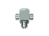Banjo Tee Connector to Metric Parallel, LL Series Super Light, THV-LLM-T