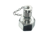 Test point Pressure Gauge Connector, L Series Light, VKA-DKO-L