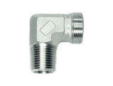 Stud Elbow Connector to Metric Taper, L Series Light, WE-LMK-90